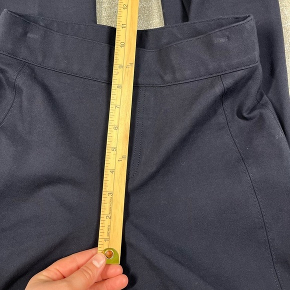 Spanx Blue The Perfect Ponte Pull On Crop Pant Stretch Size Small - Picture 6 of 7